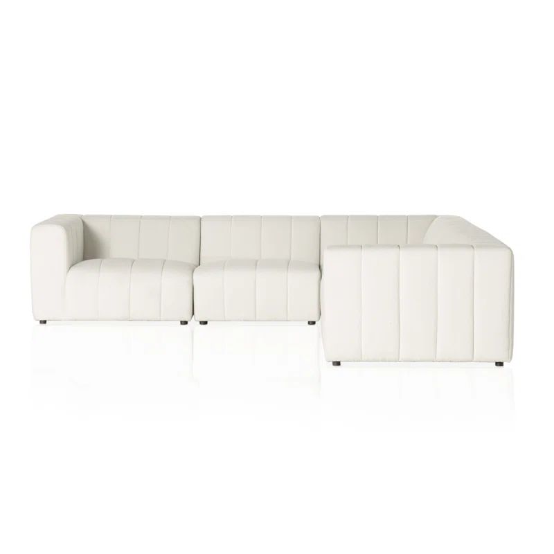 Fayette Cloud Tufted 5-Piece L-Shaped Modular Sectional