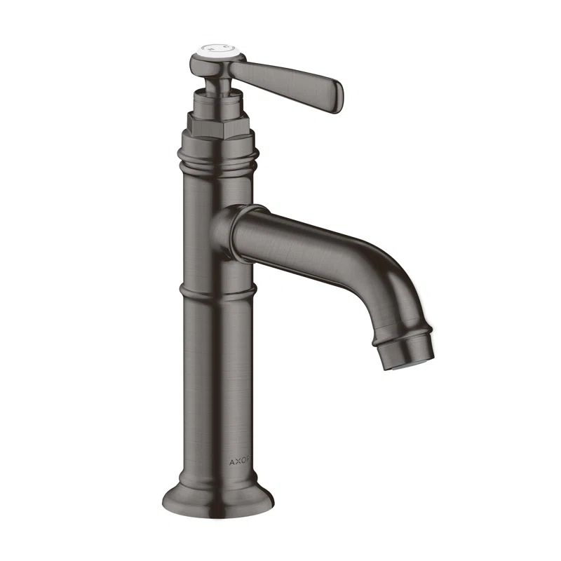 Montreux Brushed Black Chrome Single-Hole Bathroom Faucet