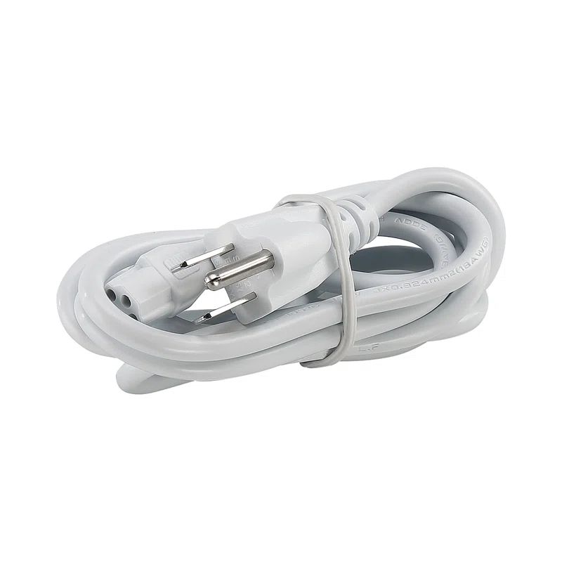 White 60-inch Undercabinet Power Cord for LED Lights