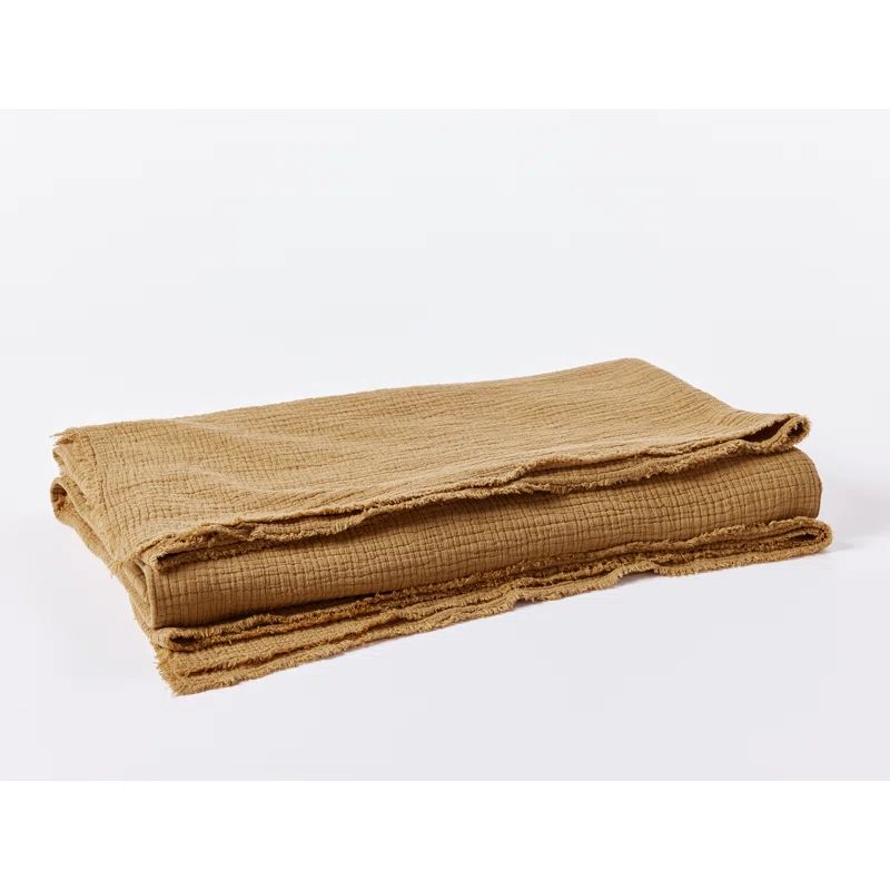 Topanga Hazel Organic Cotton Full/Queen Reversible Throw Blanket
