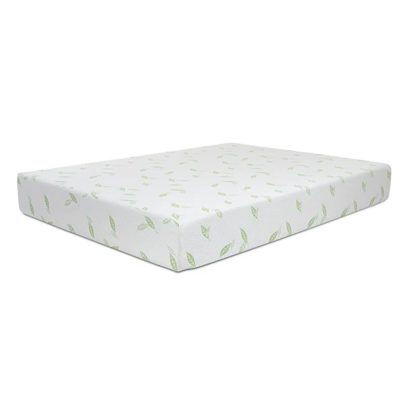 NapQueen Anula 10" Twin Green Tea Memory Foam Mattress