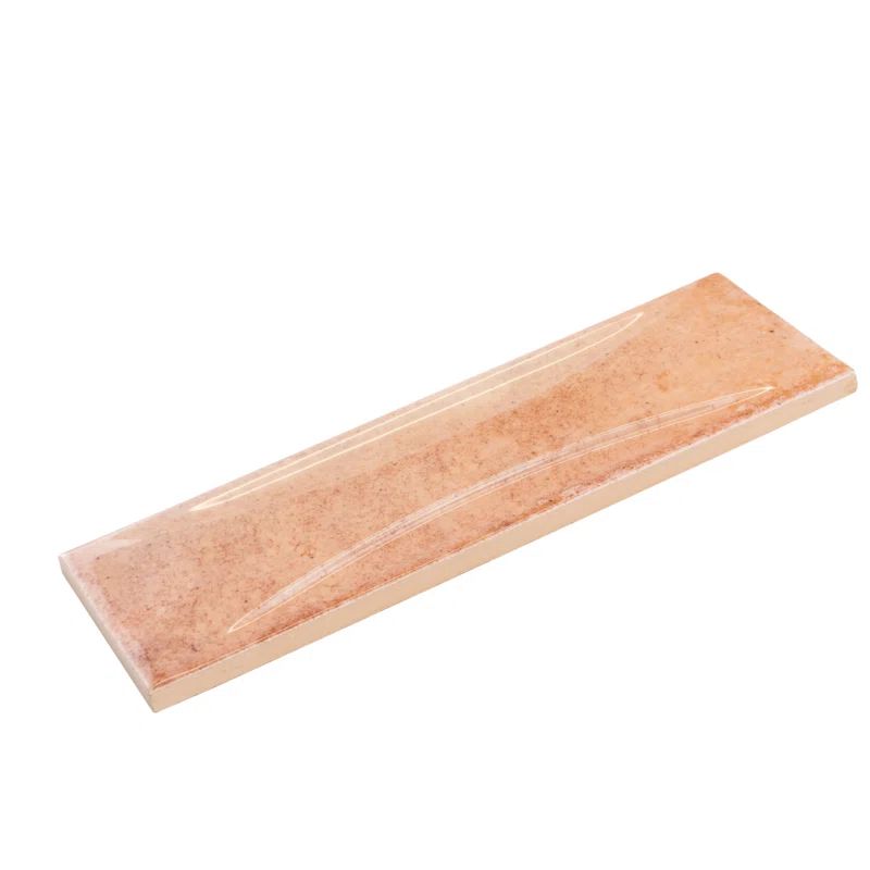Antiek Glossy Pink Ceramic Subway Wall Tile