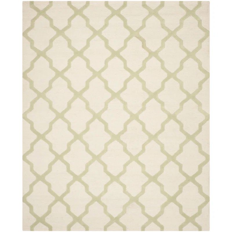 Cannen Hand Tufted Wool Geometric Rug