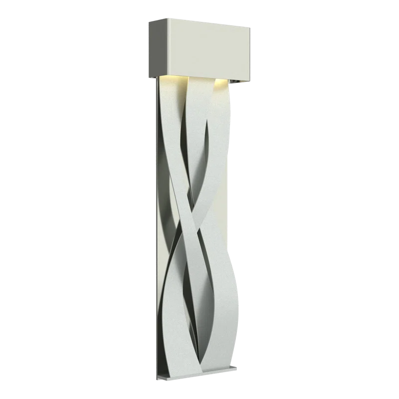 Elegant Tress 32" Bronze LED Vanity Wall Sconce in Dark Smoke
