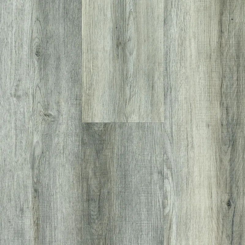 London Fog Light Gray Waterproof Vinyl Plank Flooring