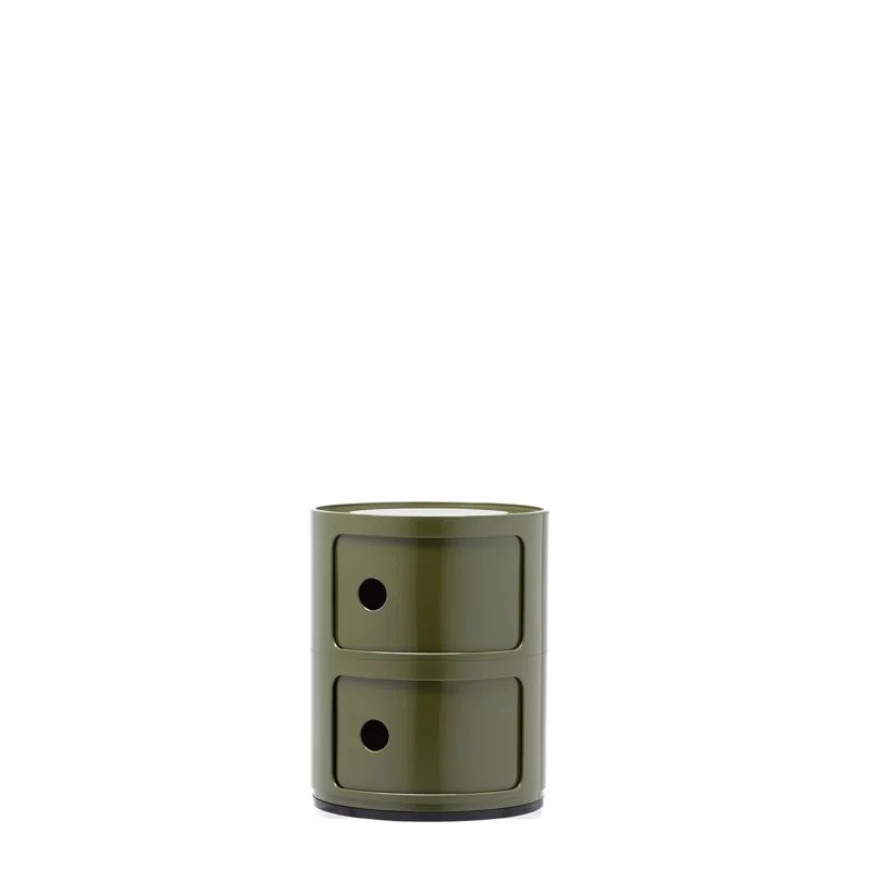 Kartell Componibili by Anna Castelli Ferrieri 12.5" Green Modular Storage Unit