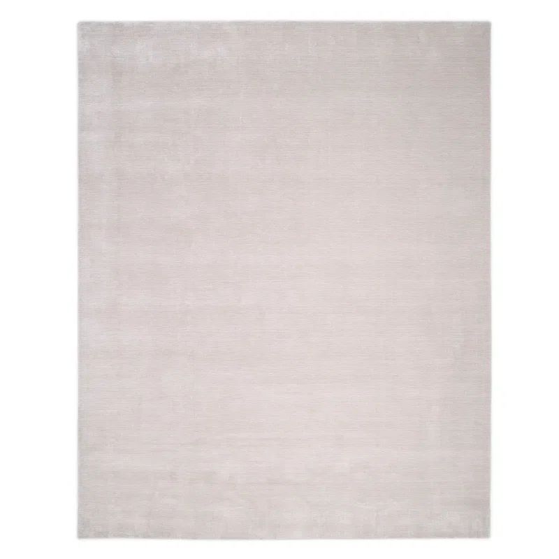 Lodhi Mist Gray Hand-Knotted Wool Area Rug 8' x 10'