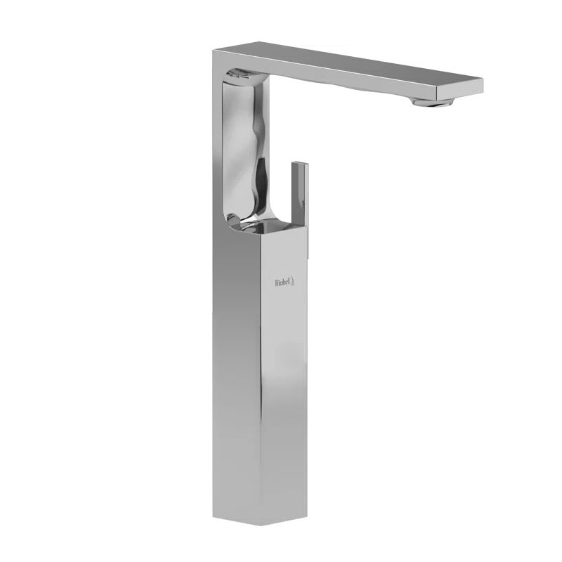 Elegance Reflex 13.5" Brushed Chrome Minimalist Lavatory Faucet