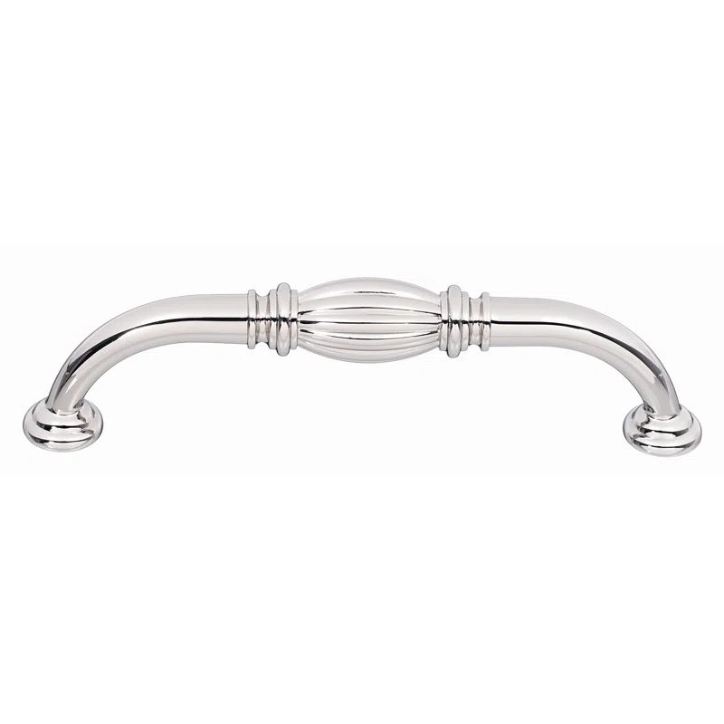 Tuscany Polished Nickel 4" Arch Cabinet Pull