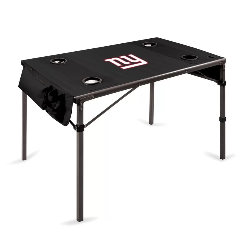 Cincinnati Bengals Black Portable Acrylic Folding Camp Table