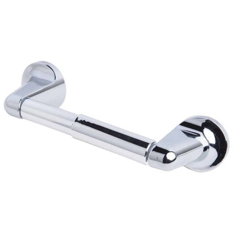 Chrome Wall Mounted Horizontal Toilet Paper Holder