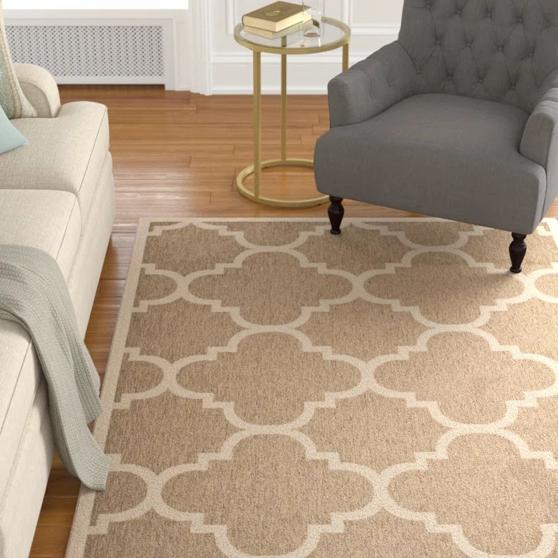 Modern Black Synthetic 9' x 12' Easy-Care Area Rug