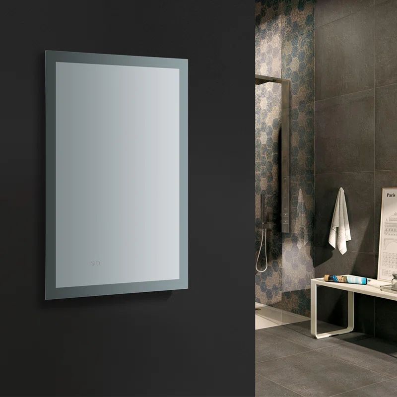Angelo 36" x 24" Frameless LED Bathroom Vanity Mirror