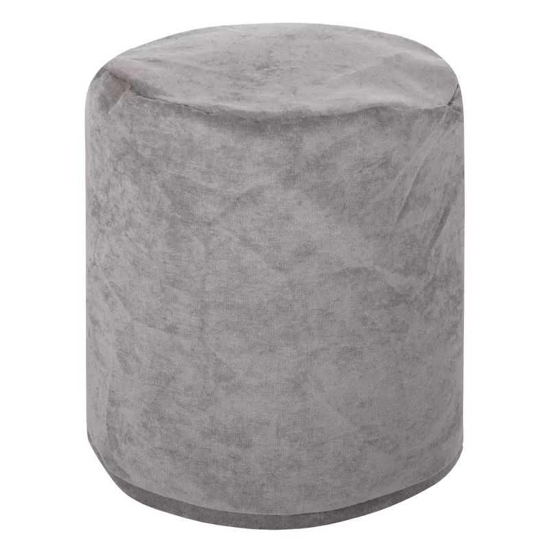 Vintage Villa 16'' Upholstered Indoor/Outdoor Pouf Ottoman