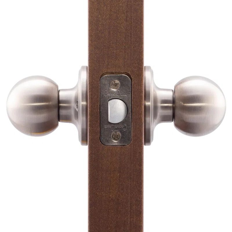 Satin Stainless Steel Full Ball Passage Door Knob