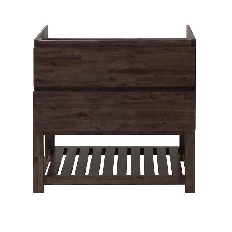 Fresca Formosa 35" Free-Standing Open Bottom Single Bathroom Vanity Base Only