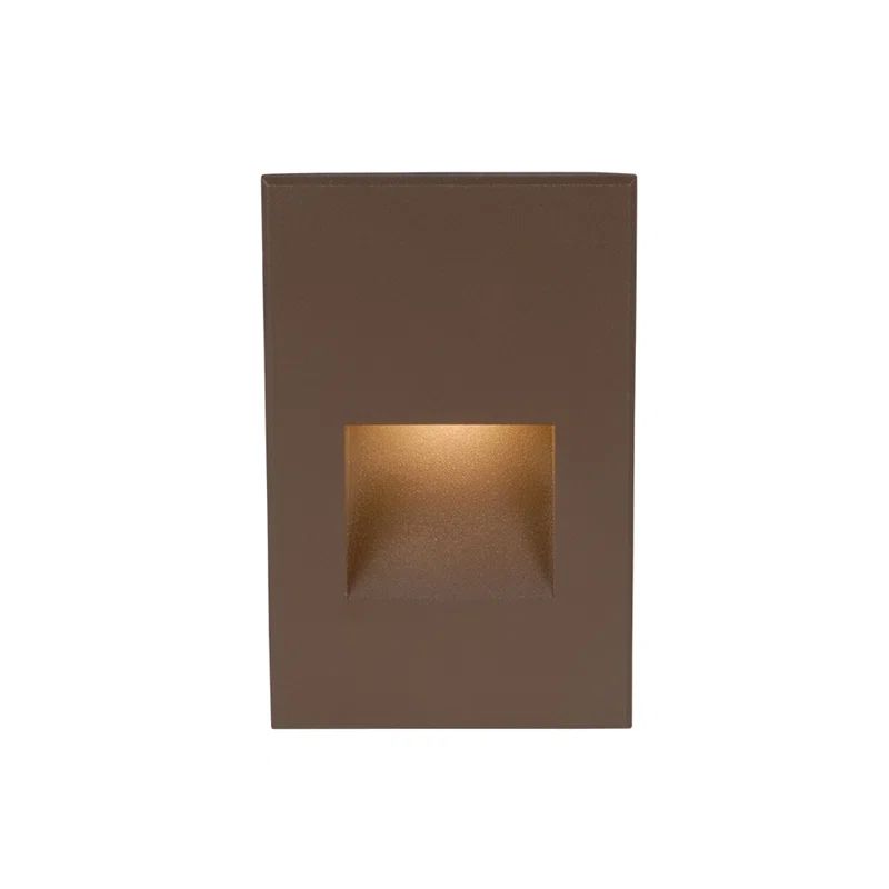 Bronze Dimmable LED Vertical Step and Wall Light