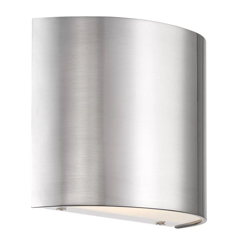 Brushed Nickel Dimmable LED Wall Sconce