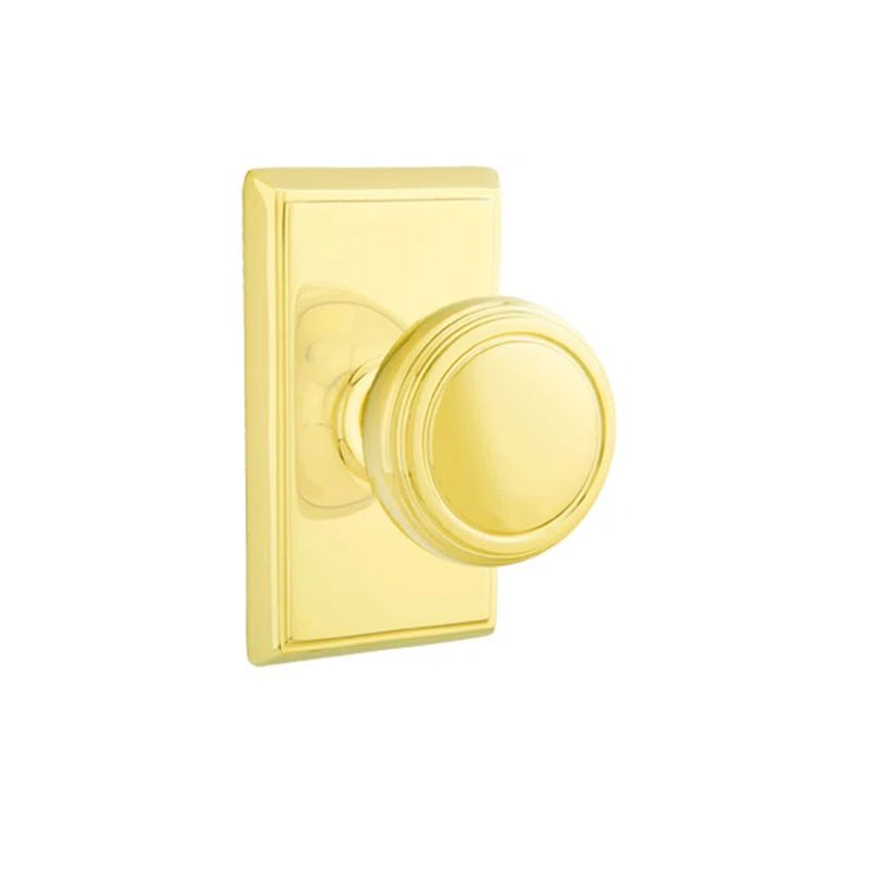 Norwich Knob with Rectangular Rose