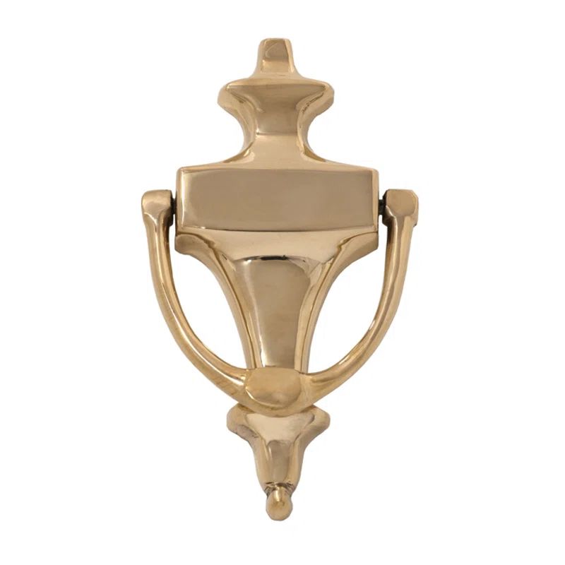 Polished Brass Regency Style Door Knocker