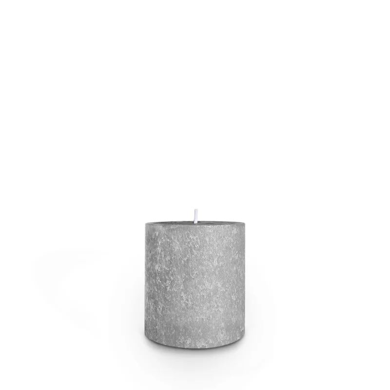 Platinum Beeswax 3x3 Nature-Inspired Pillar Candle