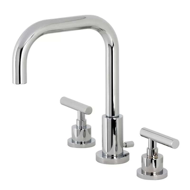Manhattan 8-16" Widespread Polished Chrome Bathroom Faucet