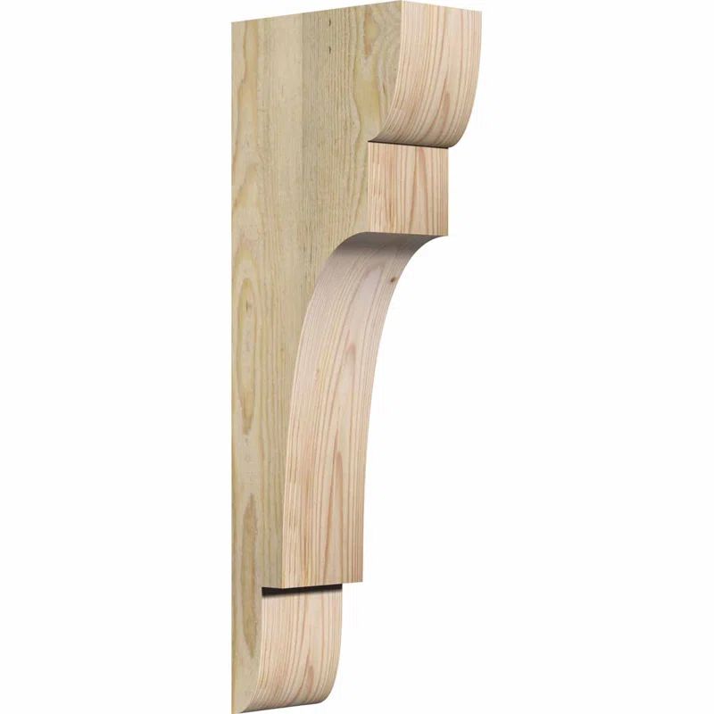 24" Tall Rough Sawn Douglas Fir Corbel