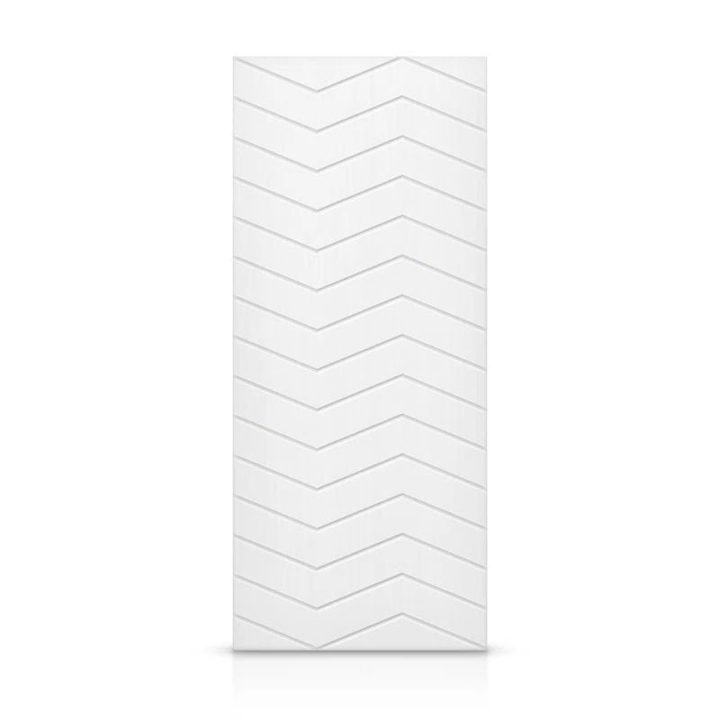 36 in x 80 in White Painted MDF Interior Door Slab