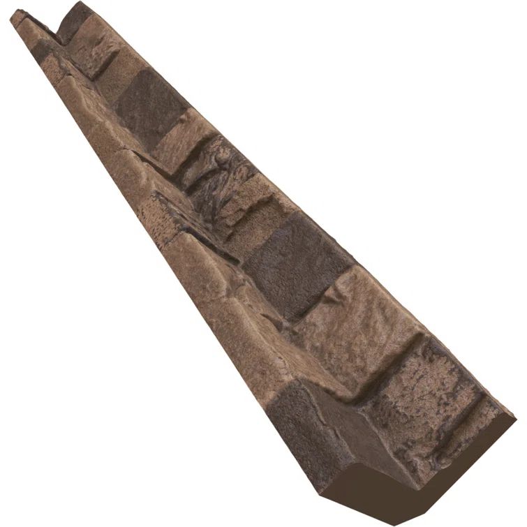 Smokey Ridge Faux Stone 48" Inside Corner Panel