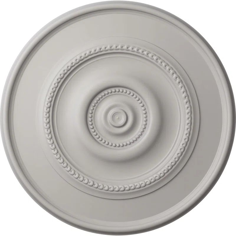 Ultra Pure White Traditional Ceiling Medallion
