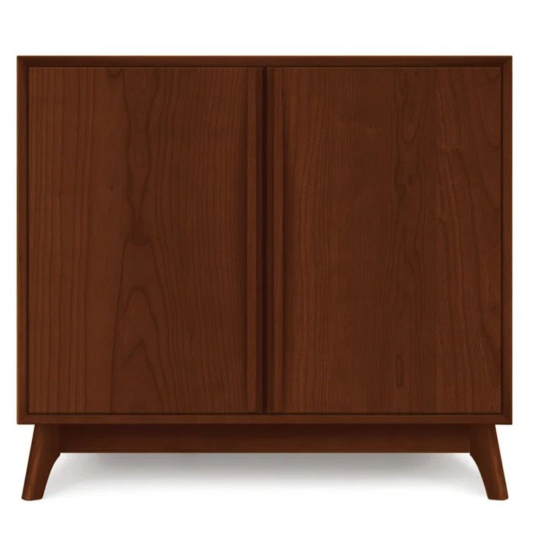 Catalina 33.5'' Natural Walnut Solid Wood Sideboard