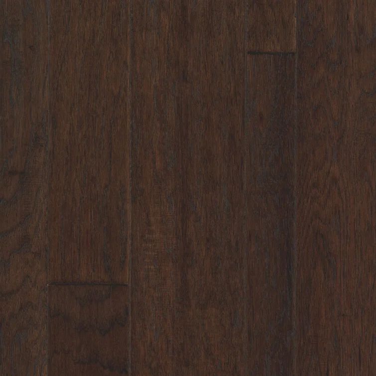 Espresso Hickory Matte Engineered Hardwood Flooring Planks