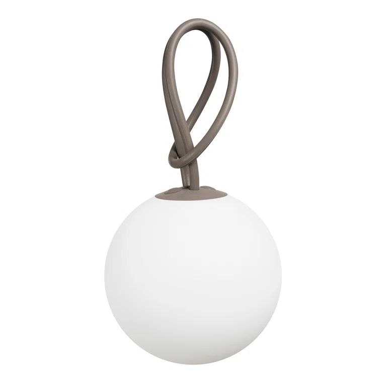 Taupe Cordless LED Hanging and Freestanding Light