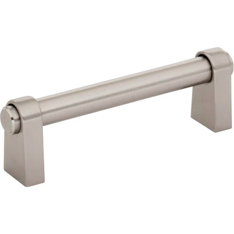 Brushed Satin Nickel 3 3/4" Industrial Bar Pull