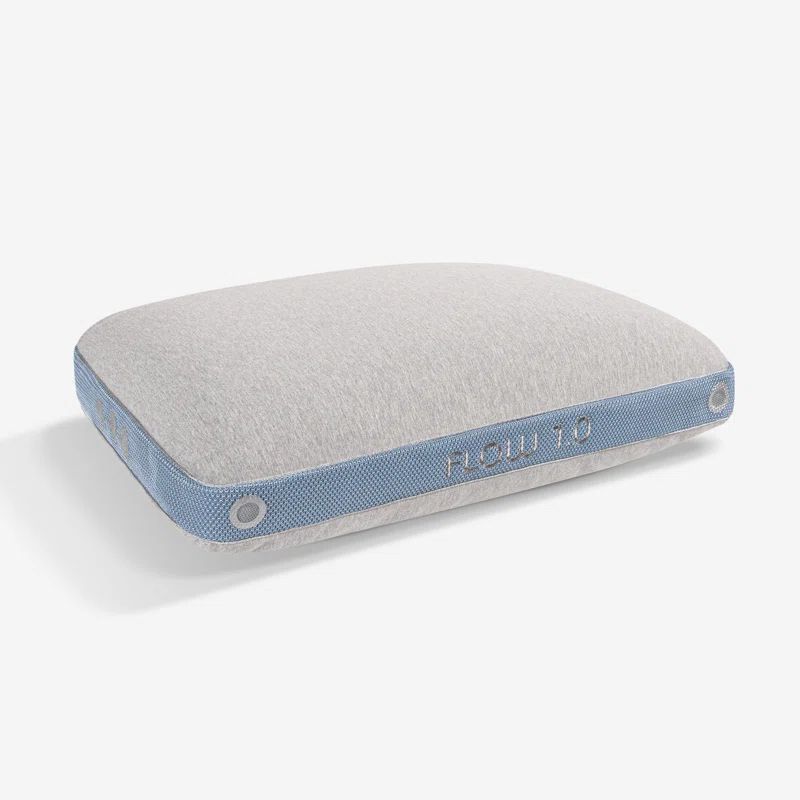 Blue and Gray Hypoallergenic Memory Foam Performance Pillow