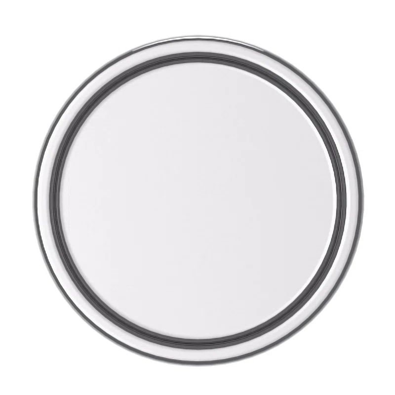 Round Polished Chrome Knob with Mounting Hardware