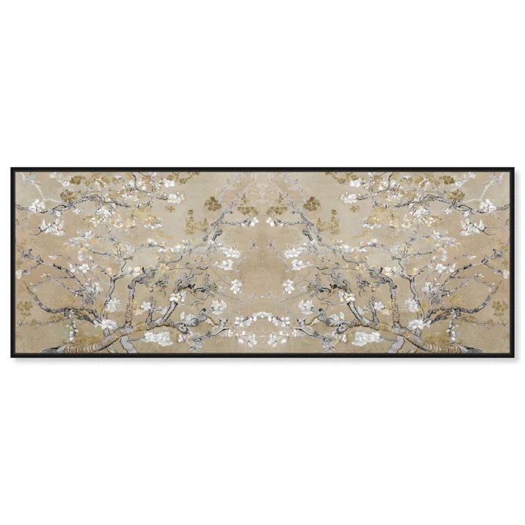 Vincent Van Gogh Gold Blossoms Inspirational Canvas Art