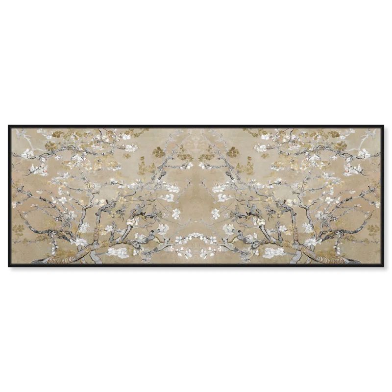 Vincent Van Gogh Gold Blossoms Inspirational Canvas Art