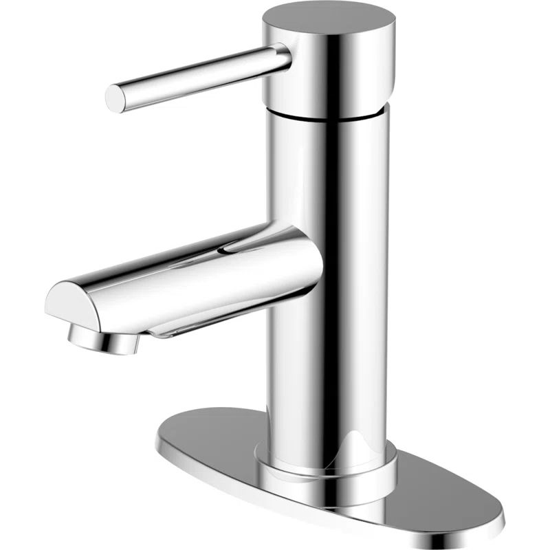 Casmir Polished Chrome Single Handle Modern Bathroom Faucet