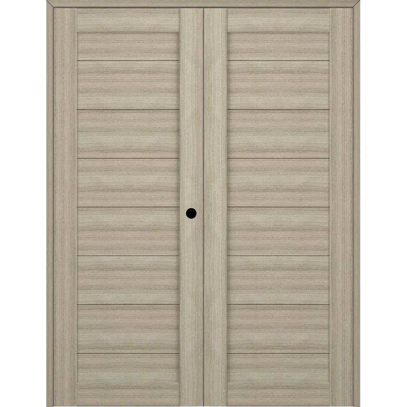 Ermi Shambor Prefinished Pine Double Prehung French Door