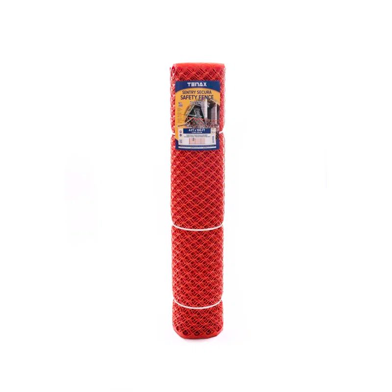 Tenax Orange Diamond Mesh Safety Fence 4' x 100'