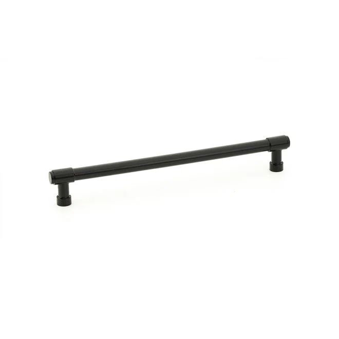 8" Flat Black Industrial Modern Cabinet Pull