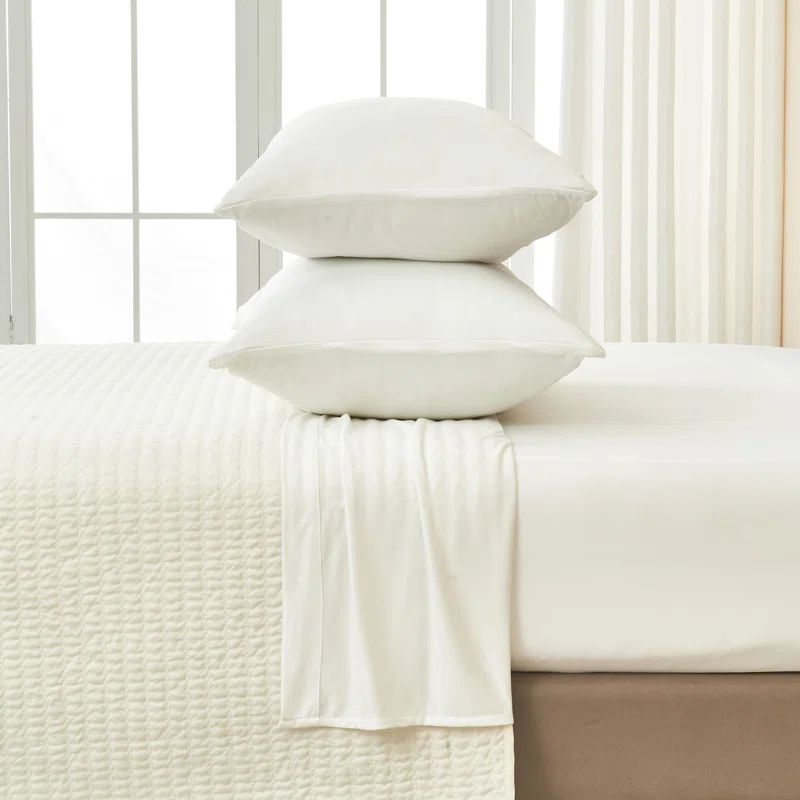 Alpine White Queen Ultra Soft Microfiber Sheet Set