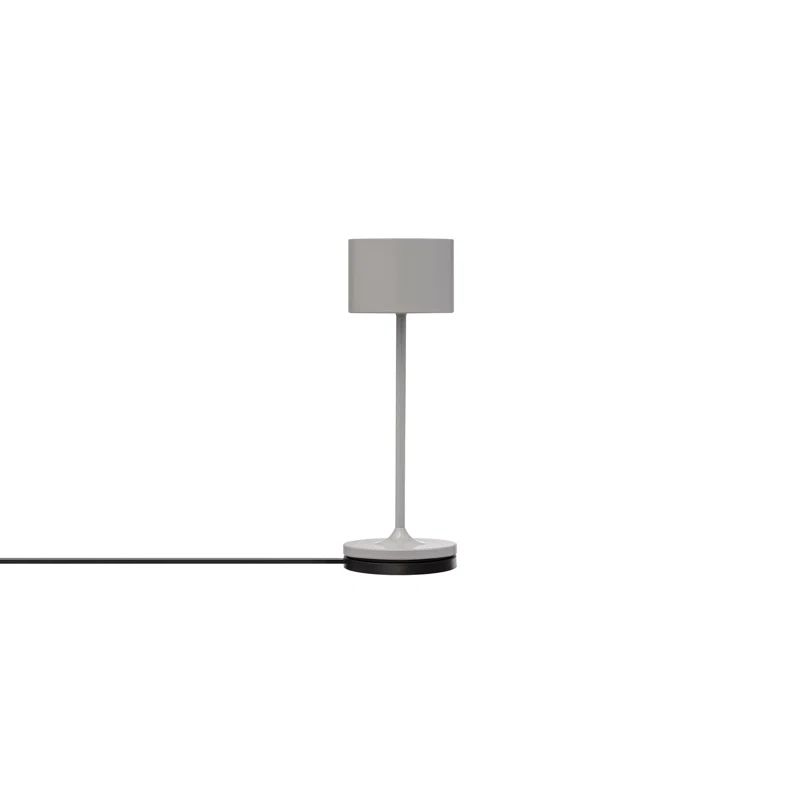 Satellite Gray Cordless Outdoor Mini LED Lamp