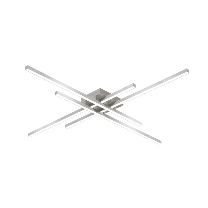 Vega 46.5'' Brushed Nickel LED Flush Mount Light