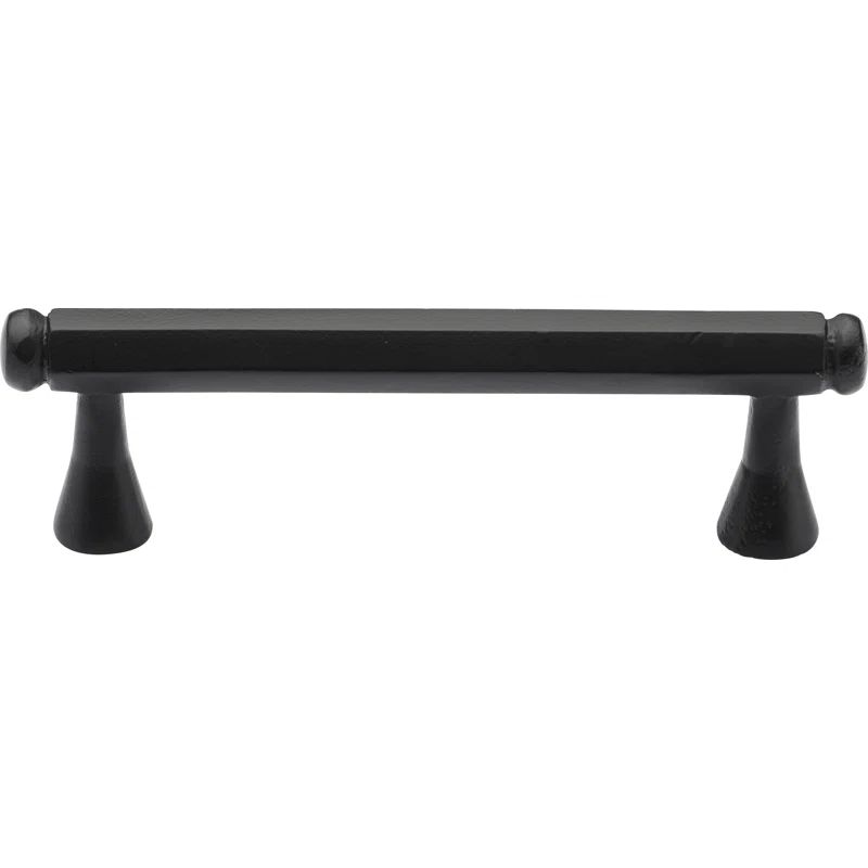 Ashley Norton Black Distressed Brass Cabinet Pull Bar