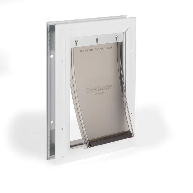 PetSafe Small White Aluminum Pet Door with Lock