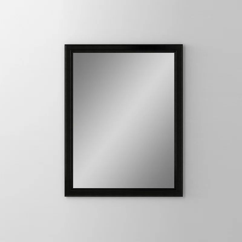 Traditional Antique 39'' Vintage Brass Rectangular Vanity Mirror