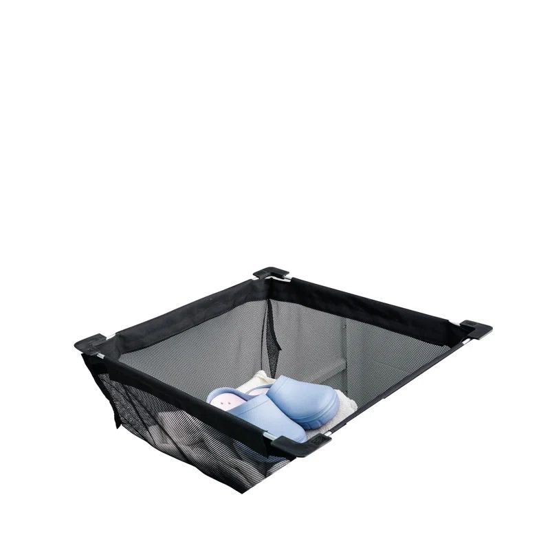 Black Polyester Mesh Suspension Basket for Deck Box