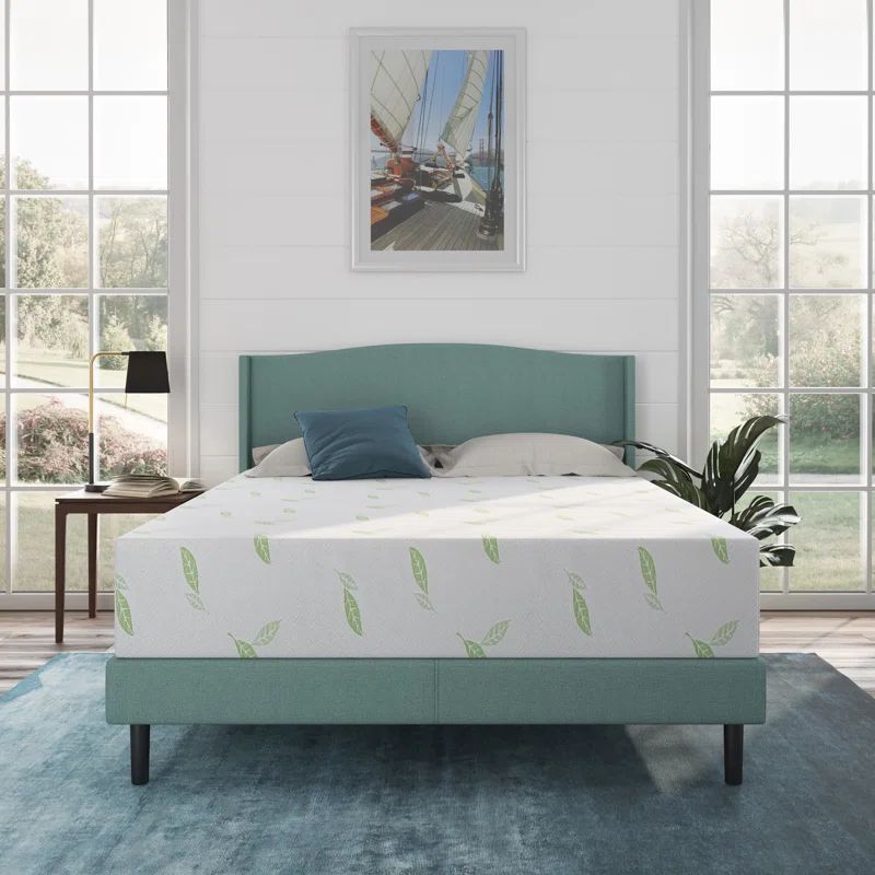 NapQueen 12" Green Tea Infused Memory Foam Queen Mattress